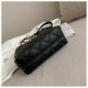 Black Soft Tote Bag Tote Shoulder Bucket Hundred Bags Large Capacity Shopping Bag